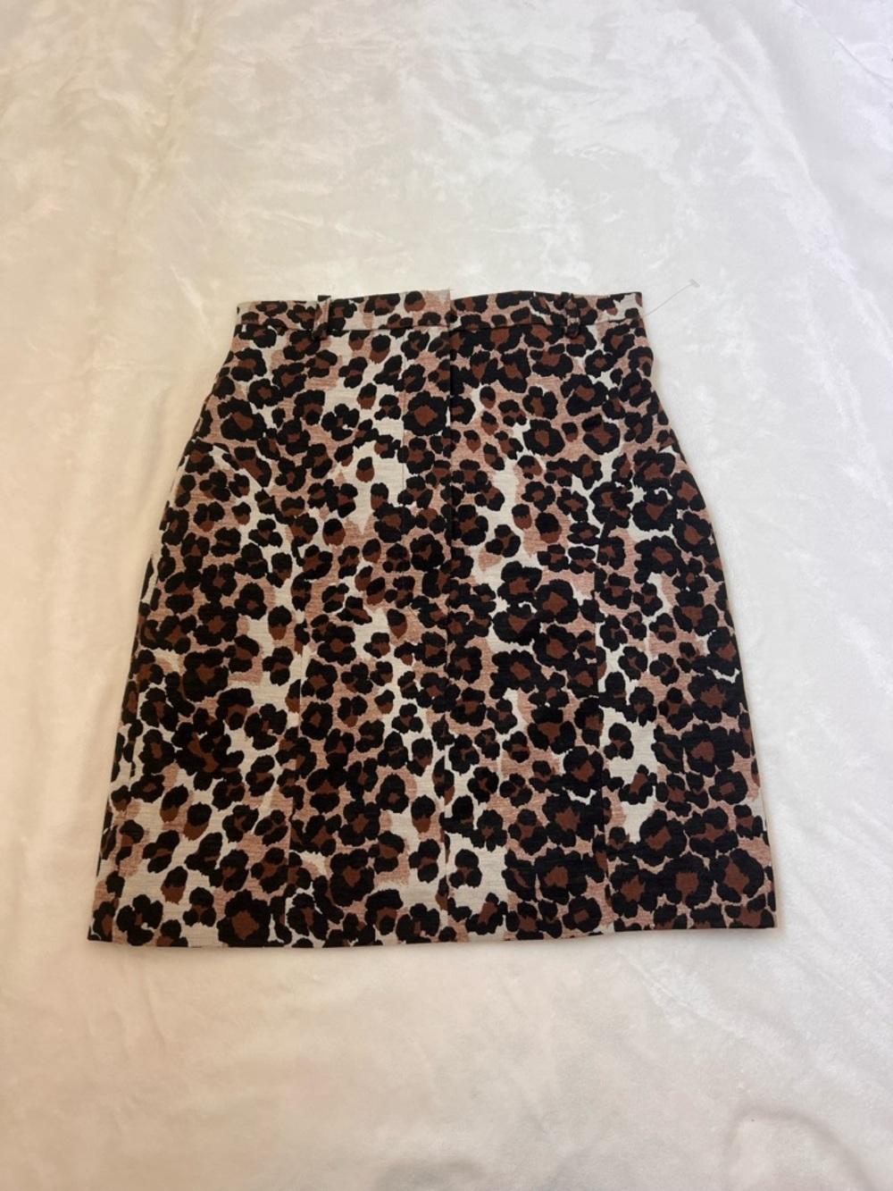 Push button leopard mini skirt - Picture 3 of 5